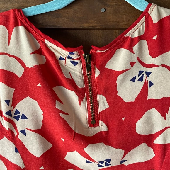 Urban Outfitters Silence + Noise Trapeze Swing Dress with Raw Hem, Small - Picture 6 of 8